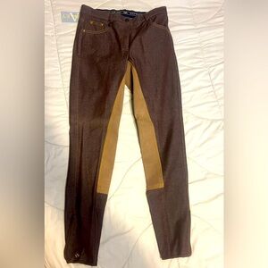 Brown and Tan Women's Pants